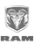 RAM brand off logo